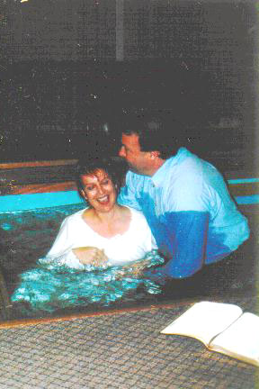 Diane's baptism