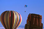 LtoR: 'Wildest Dream'; Paraglider; 'Cent' R Stage'.